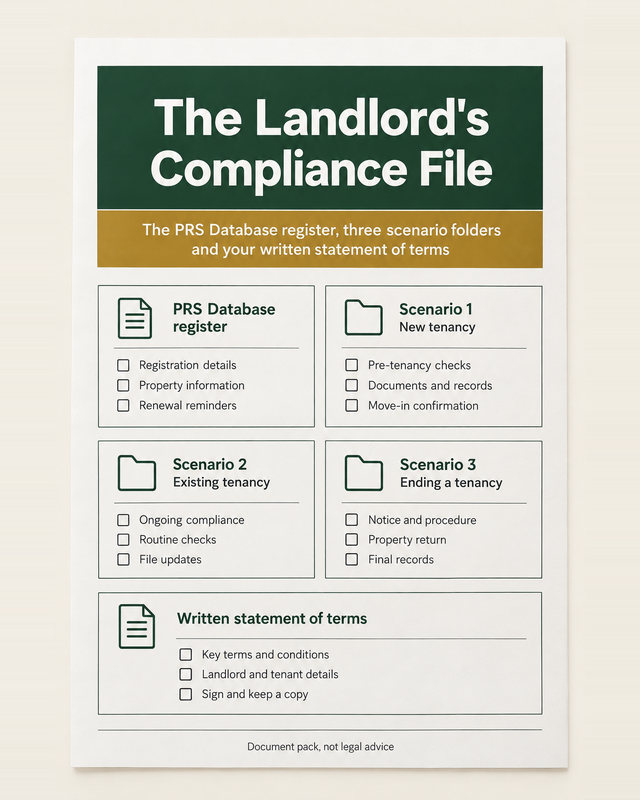 Cover of The Landlord's Compliance File
